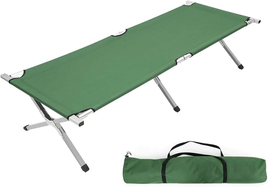 Stutenham Foldable Camping Bed Cot
