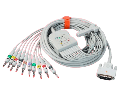 10-Lead ECG Cable with DB15 Connector