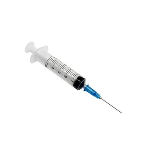 MMC – Disposable Syringe 5ml, 20G x 1” – GENC-1025