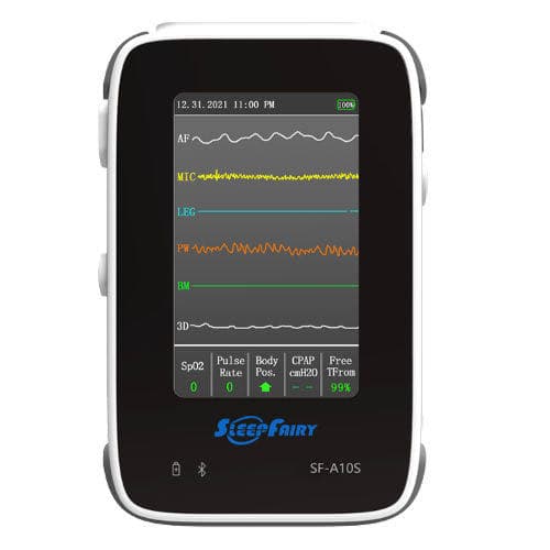 SF-A10S Portable Full Polysomnography System with 12 Channels