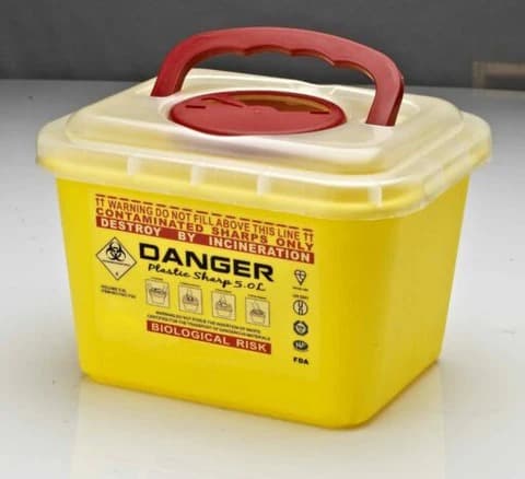 Sharp disposable container 5L