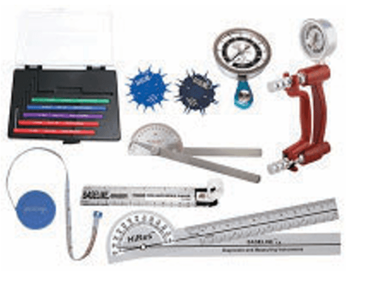 Baseline Plastic Goniometer 12 Inch – 360 Degree Head thumbnail 2