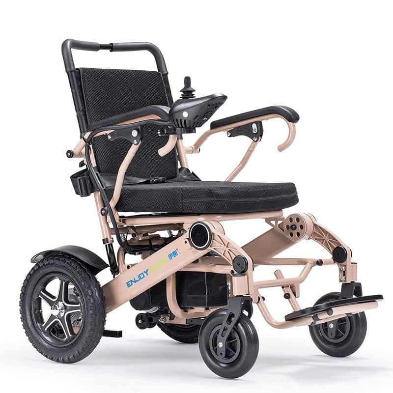 Enjoycare EPW601A Lightweight Folding Power Wheelchair thumbnail 2