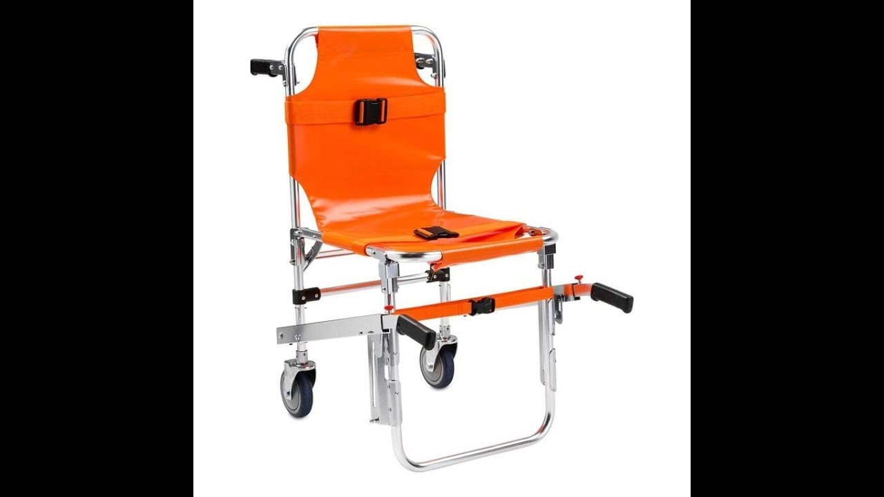 Stair Chair – Orange | Emergency Patient Transport Chair