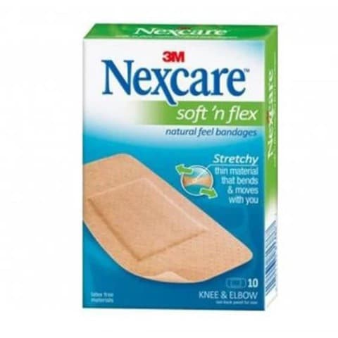 Nexcare – 570-10Ke Soft N Flex Knee & Elbow