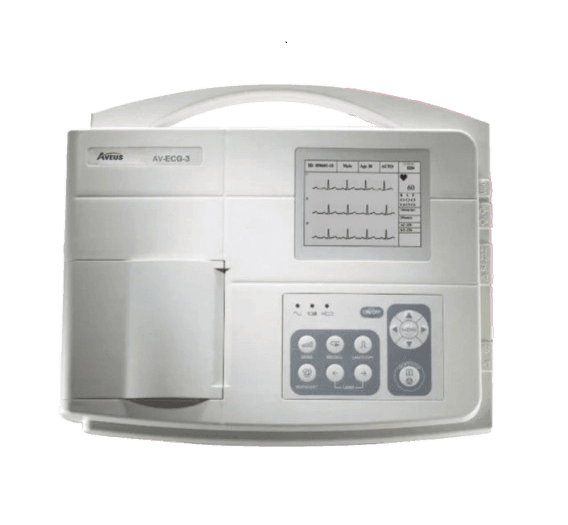 Aveus AV-ECG-3 Three Channel ECG Machine