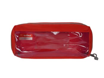 GIMA E2 Rectangular Bag with Window – Red | 27184