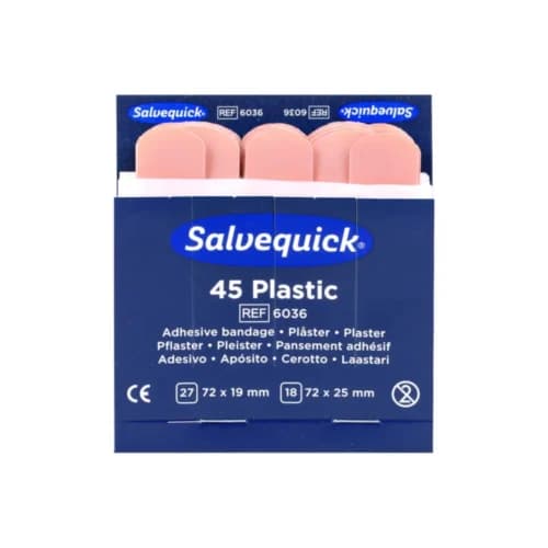 Salvequick Waterproof Plaster Strips Refill | 6036