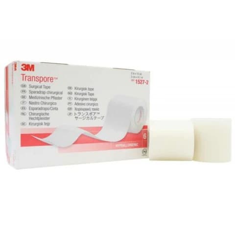 Transpore 5cm x 9.14m (2in x 10yds) - FastOnMed Healthcare UAE