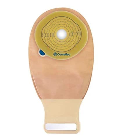 Esteem + One-Piece Drainable Cut-to-Fit Pouch w/ InvisiClose, Filter, Modified Stomahesive, one-sided comfort panel 12? Opaque, 2 2/5? by 2 3/4? (60/70mm)