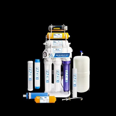 R.O WATER PURIFICATION SYSTEM 50GPD – 7 Stages (UV)
