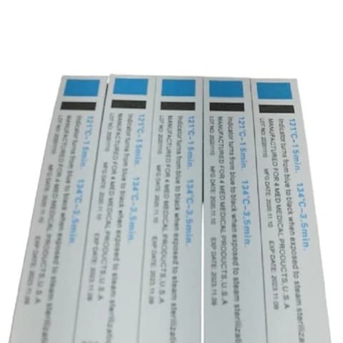 Class 4 Steam Indicator PMS Steri-Test Strips 200 Pcs