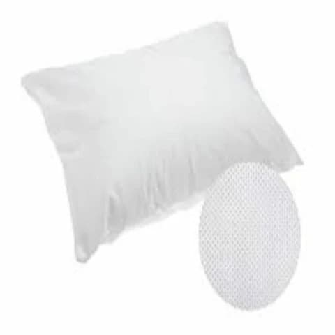 Disposable PE Pillow Case with Slip, White