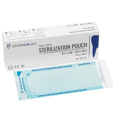 Mmc Usa – Sterilization Pouch (Self Sealing Flat Pouch) – 190X330Mm