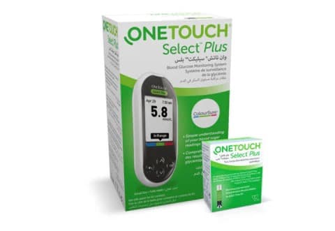 OneTouch – Select Plus Machine with 50 Strip - FastOnMed Healthcare UAE