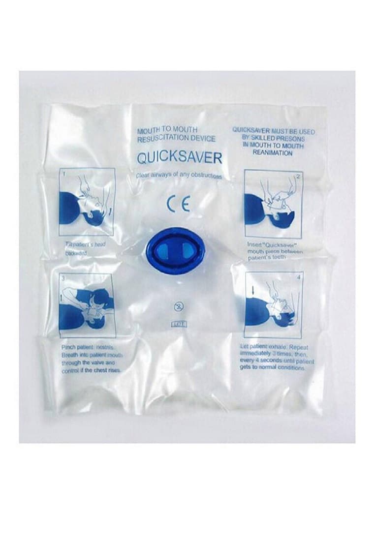 Disposable CPR Face Shield with One-Way Valve