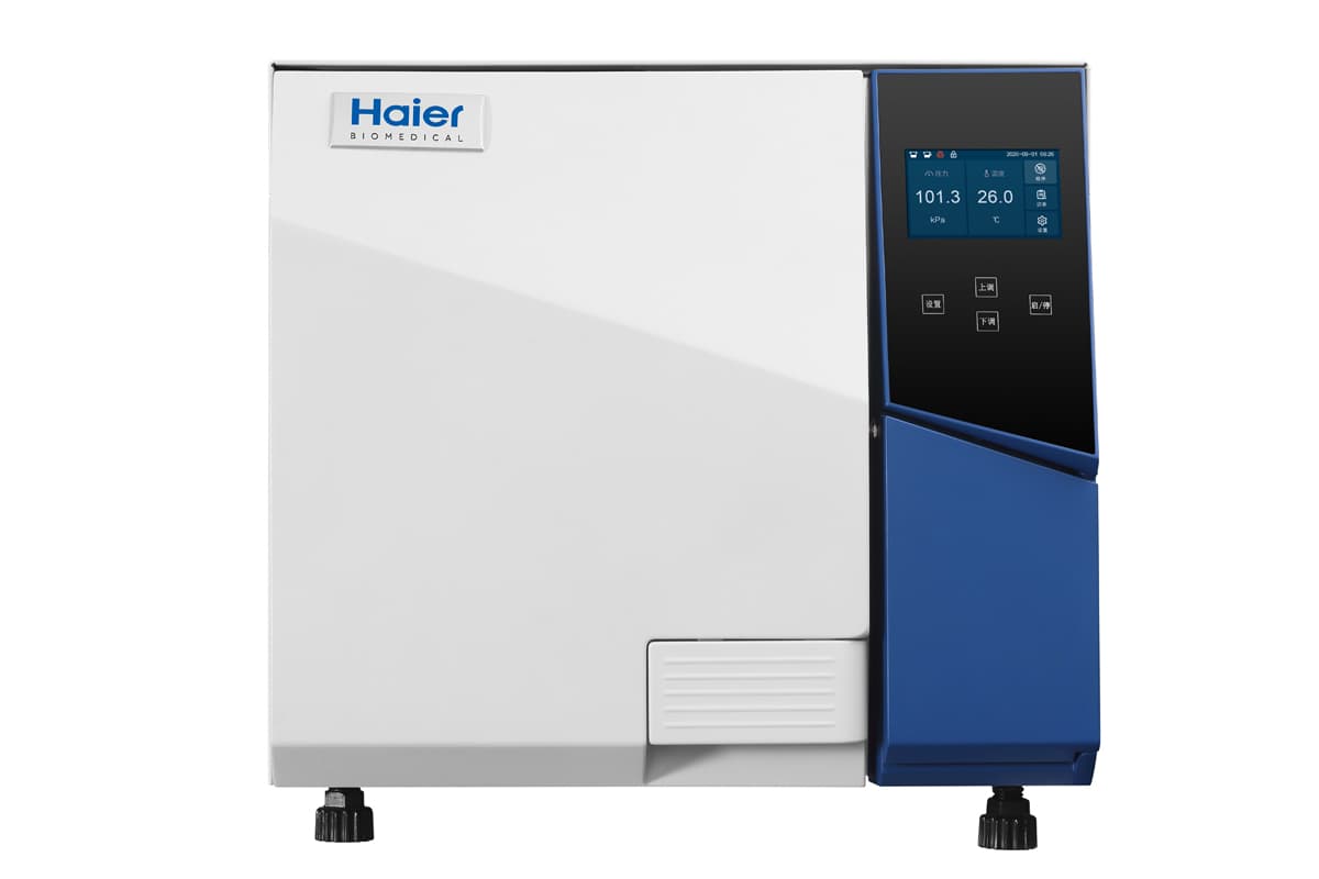 Haier Biomedical HRTM-23 23L Horizontal Bench-Top Autoclave