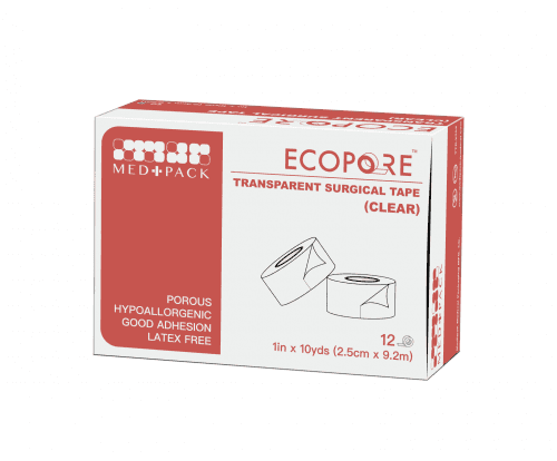 Ecopore Transparent Surgical Tape – Clear Medical Adhesive Tape