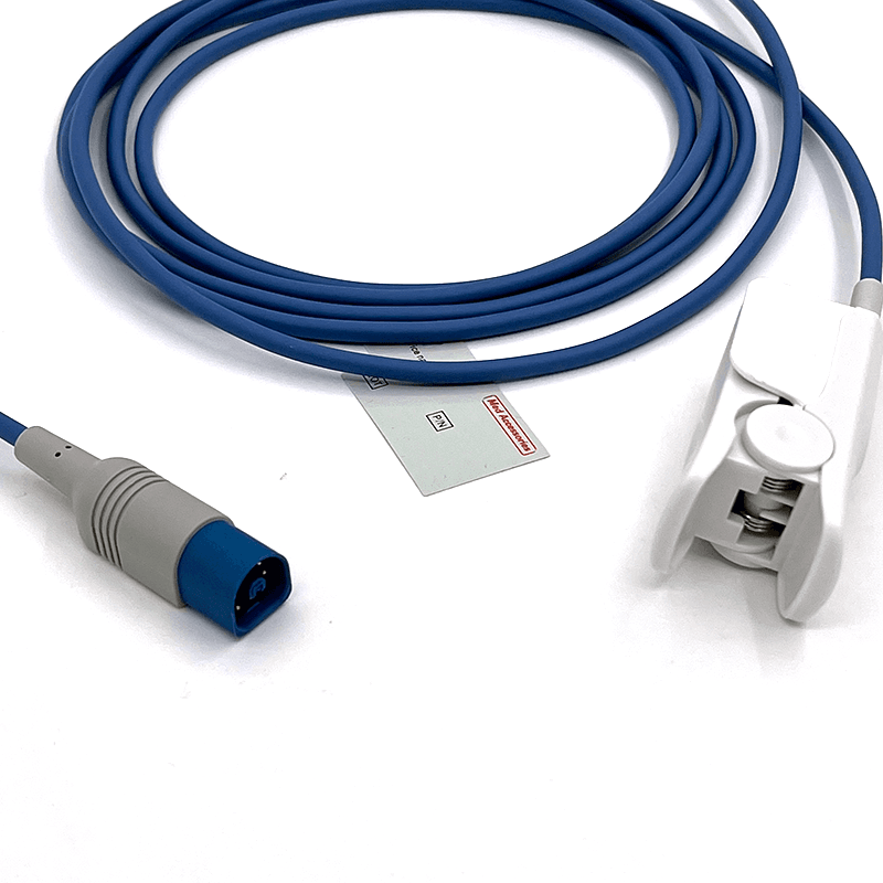 Reusable SpO2 Sensor 8 Pin Adult – Compatible Finger & Toe Clip - FastOnMed Healthcare UAE