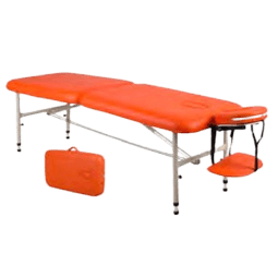 POR AT 204 Portable Aluminum Massage Couch with Adjustable Height