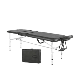 POR AT304 Portable Aluminum Massage Couch with Adjustable Height