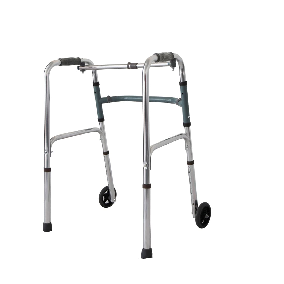 Aluminum Walking Frame with Wheels – Enjoycare EK312