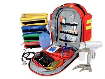 GIMA 10″ Emergency Medical Rucksack – Complete Emergency Kit | 34164