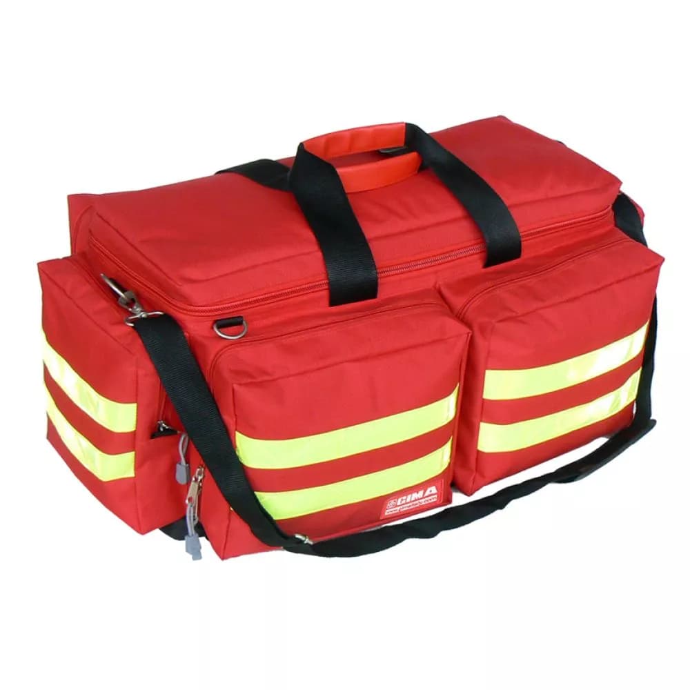 GIMA Smart Emergency Medical Bag – Large | Red | 27153