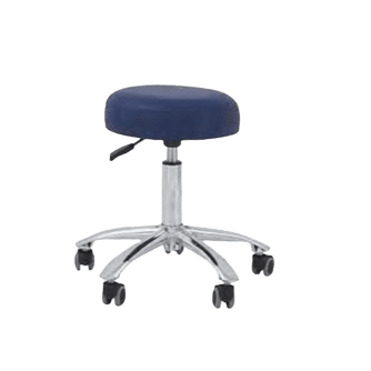 Height Adjustable Medical Stool with Stainless Steel Frame – CHA 109 - FastOnMed Healthcare UAE