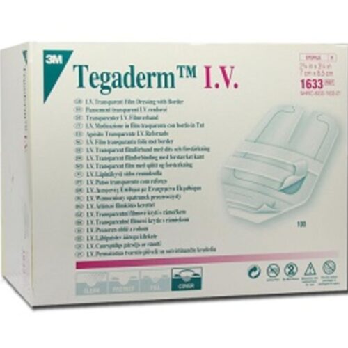 3M Tegaderm I.V. Transparent Film Dressing 7cm*8.5cm 1633