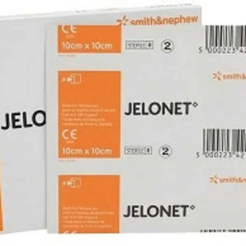 Paraffin Gauze Dressing, 10cm x 10cm