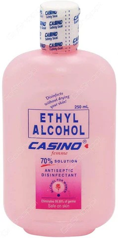 Casino Ethyl Alcohol 70% Solution – 250ml, Femme – Pink