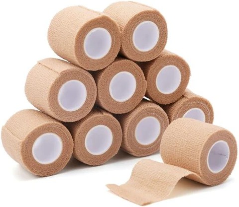 Self Adherent Cohesive Wrap Bandage – 2, Tan