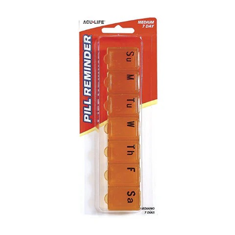 Acu Life Medium 7 Day Pill Box