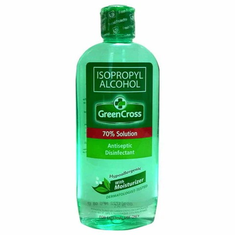 Green Cross Isopropyl Alcohol with Moisturizer – 250ml