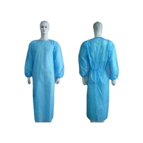 MMC – Disposable Isolation Gown with Knitted White Cuff – GENC-1203