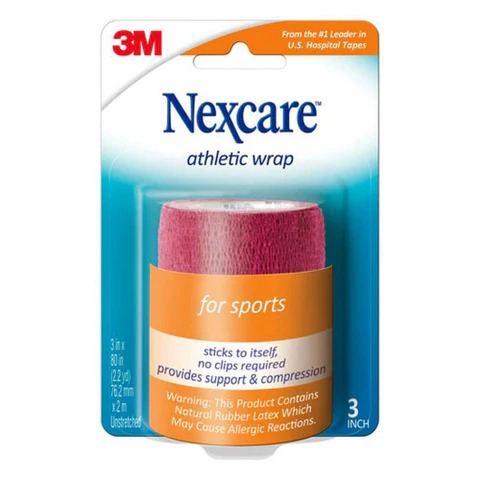 Nexcare – Cr-3R Athletic Wrap Red