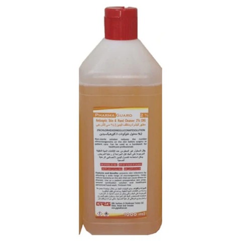 PharmaGuard Antiseptic Skin & Hand Cleanser 2% CHG 1 Liter