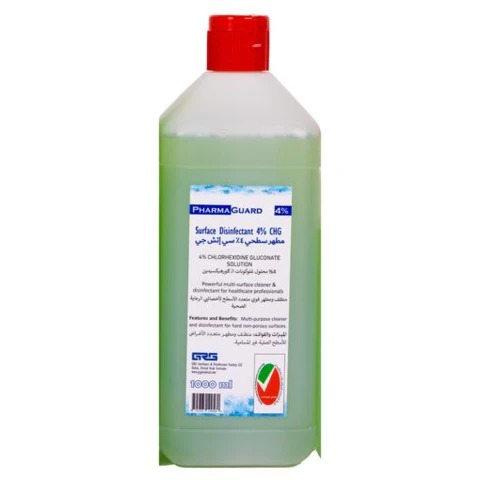 PharmaGuard Surface Disinfectant 4% CHG 1 Liter