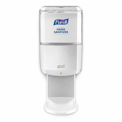 Purell – ES6 Hand Sanitizer White Touch-Free Dispenser with Wall Shield – 6420-01