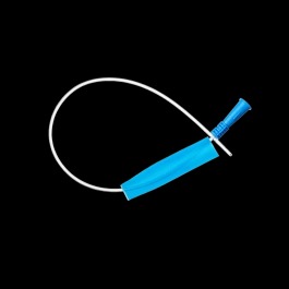 NELATON CATHETER (LIGHT BLUE), FR 24