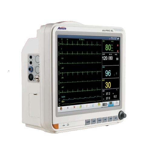 AV-PRO XL 15” Multi-Parameter Patient Monitor – Advanced ICU/CCU Monitoring Solution