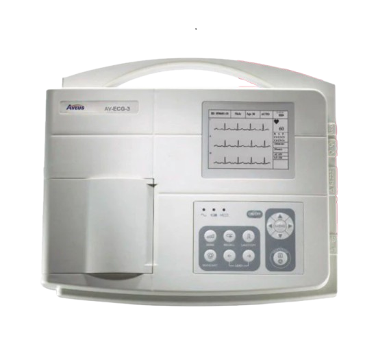 Aveus AV-ECG-3 Three Channel ECG Machine