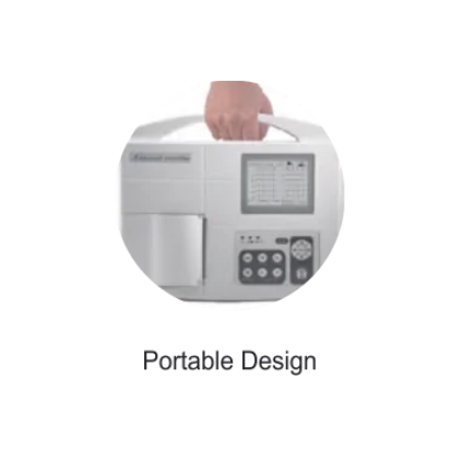 Aveus AV-ECG-3 Three Channel ECG Machine - Image 4