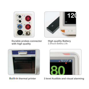 AV-PRO XL 15” Multi-Parameter Patient Monitor – Advanced ICU/CCU Monitoring Solution - Image 3