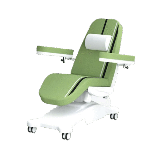 Electric Blood Transfusion Chair – 2 Motor Electric Hemodialysis Chair