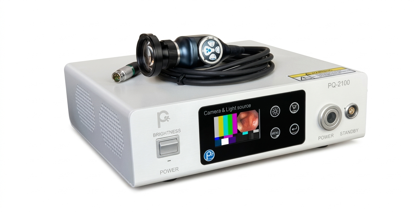 CCD Camera & Light Source 2 in 1 PG-200