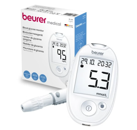 GL 44 Blood Glucose Monitor White