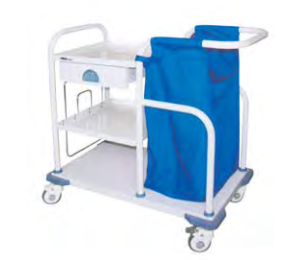 DRAWER-TROLLEY WITH LAUNDRY BAG